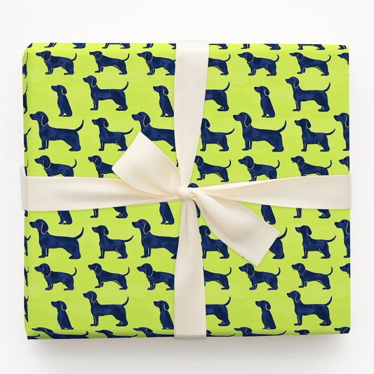 Long and Happy Birthday Tails - Wrapping Paper - Aspen & Arlo