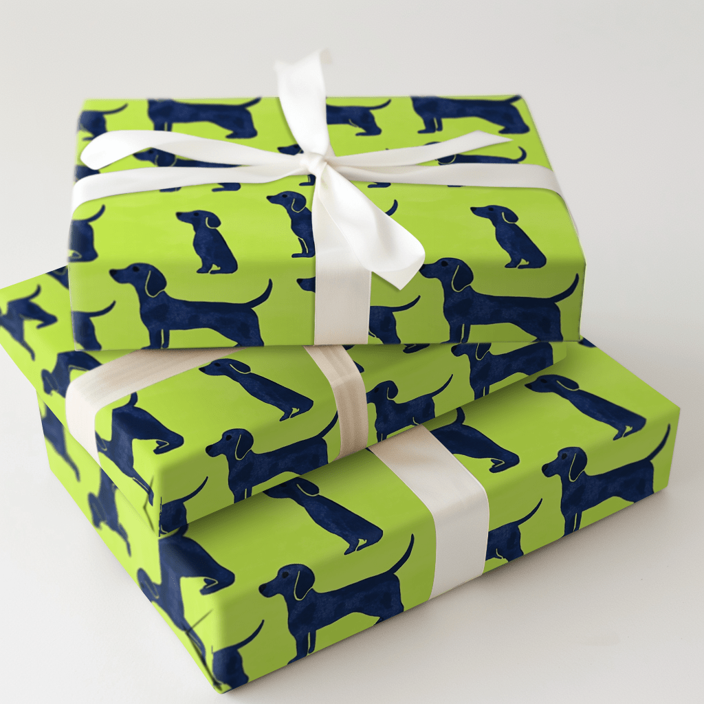Long and Happy Birthday Tails - Wrapping Paper - Aspen & Arlo