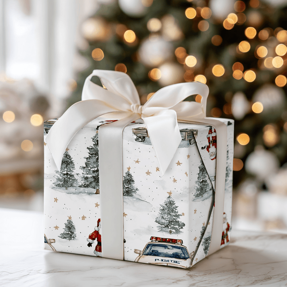 Ho - Hold It Right There - Wrapping Paper - Aspen & Arlo