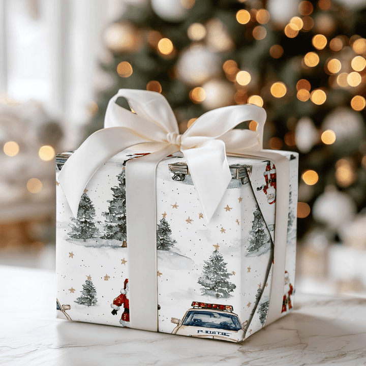 Ho - Hold It Right There - Wrapping Paper - Aspen & Arlo