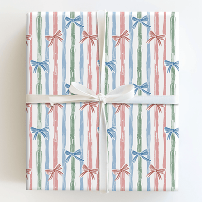 Bowtie Bamboo - Wrapping Paper - Aspen & Arlo