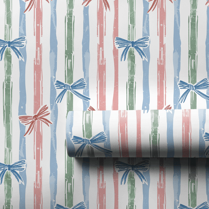 Bowtie Bamboo - Wrapping Paper - Aspen & Arlo