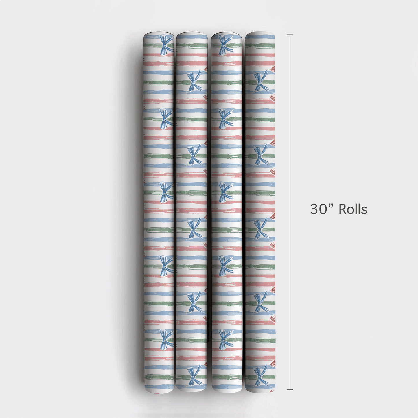 Bowtie Bamboo - Wrapping Paper - Aspen & Arlo