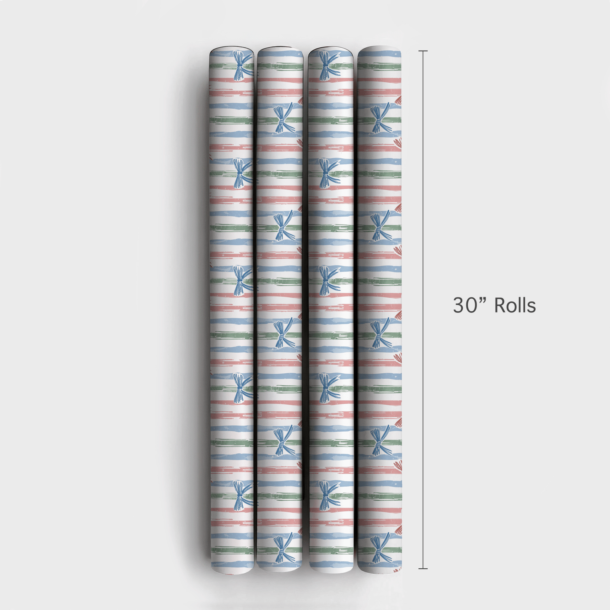Bowtie Bamboo - Wrapping Paper - Aspen & Arlo