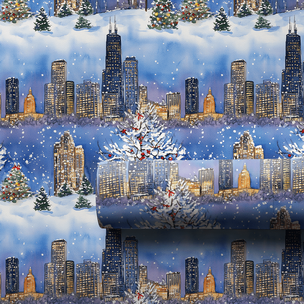 Looped In Lights - Wrapping Paper - Aspen & Arlo