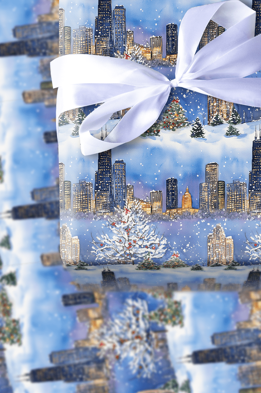 Looped In Lights - Wrapping Paper - Aspen & Arlo