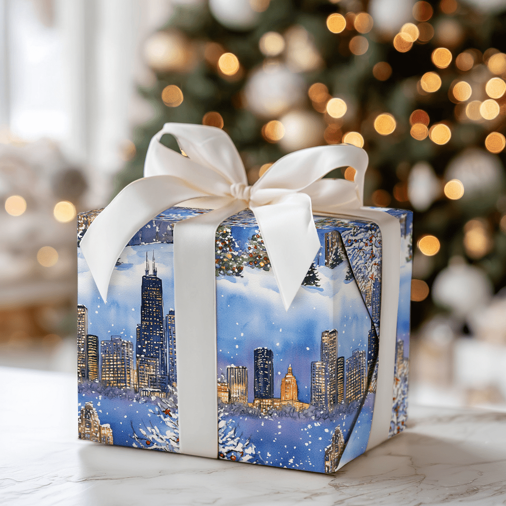 Looped In Lights - Wrapping Paper - Aspen & Arlo