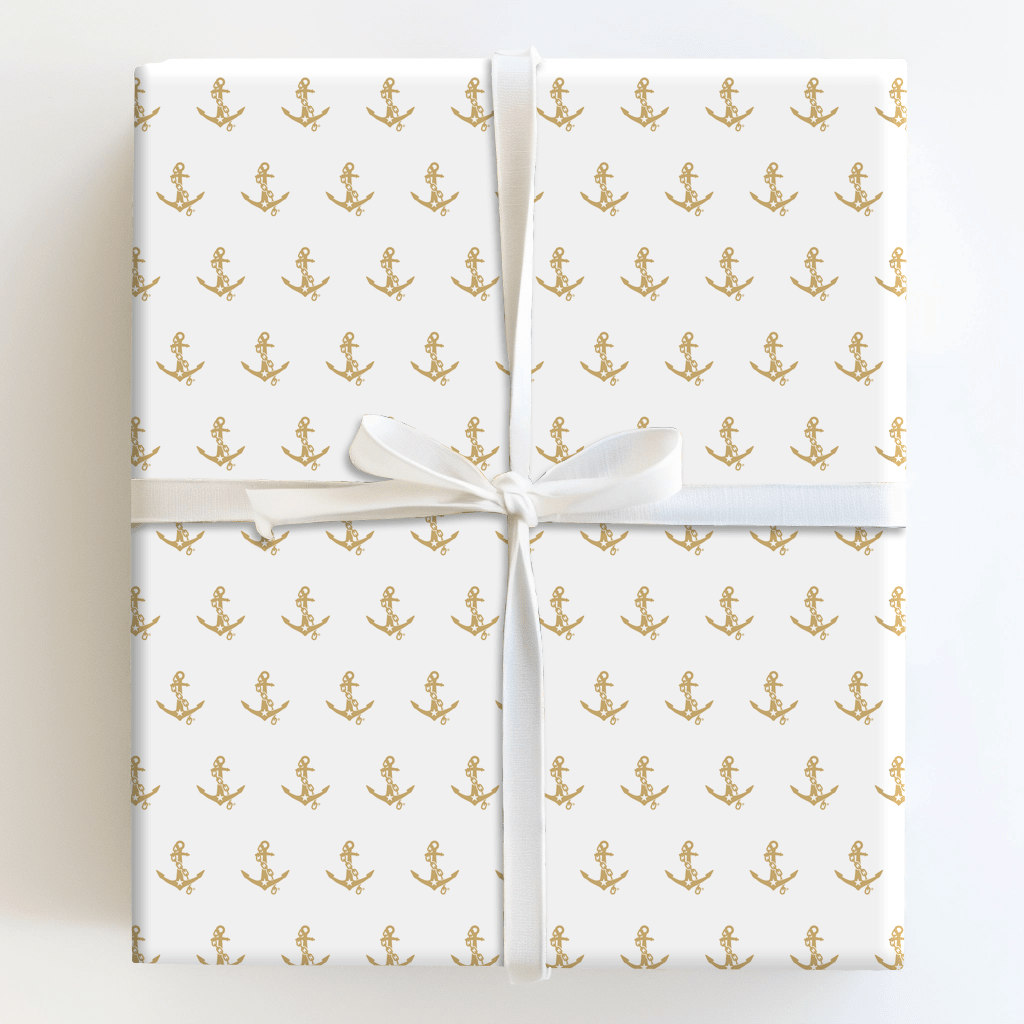 Anchored at Vanderbilt - Wrapping Paper - Aspen & Arlo