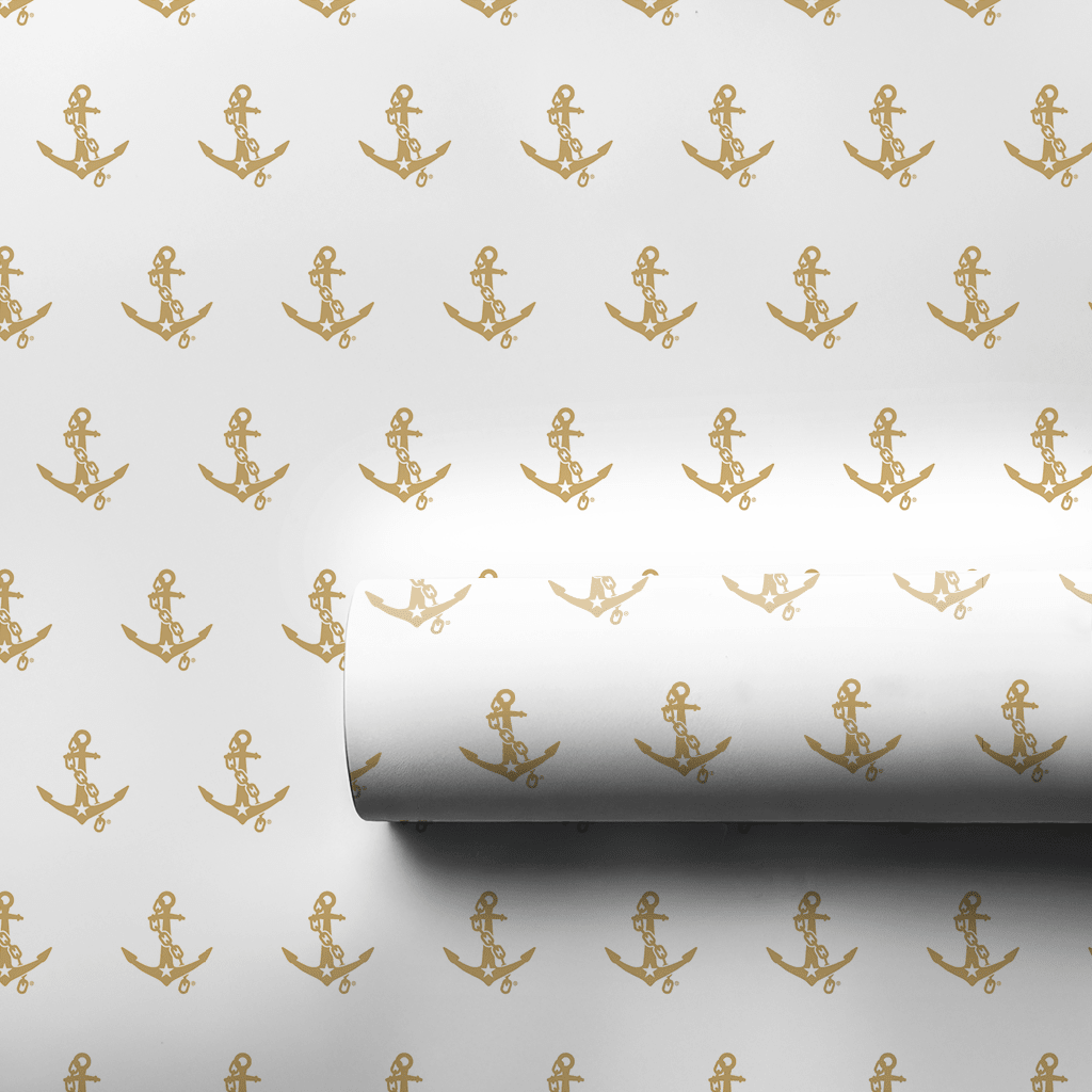 Anchored at Vanderbilt - Wrapping Paper - Aspen & Arlo
