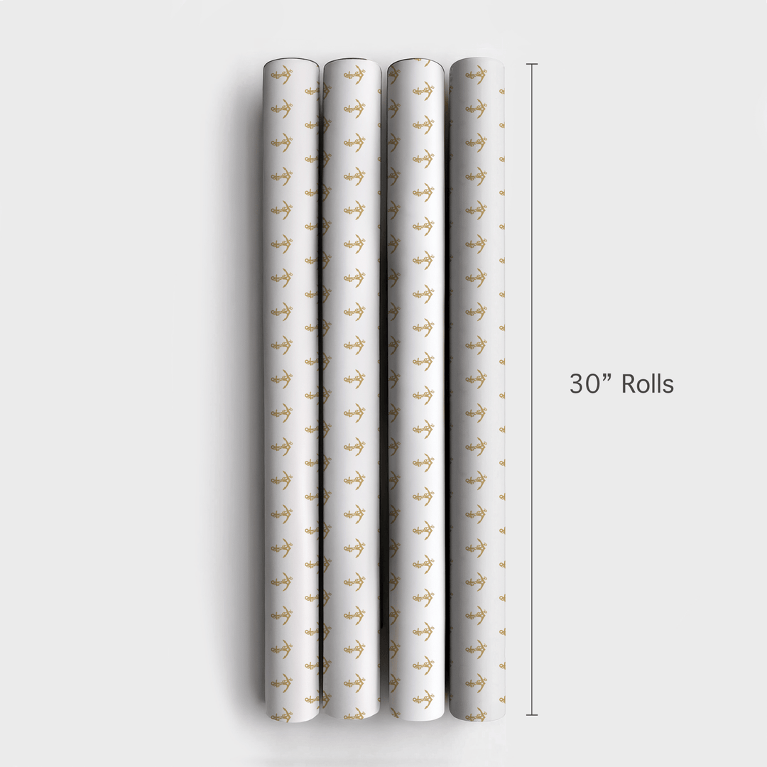 Anchored at Vanderbilt - Wrapping Paper - Aspen & Arlo