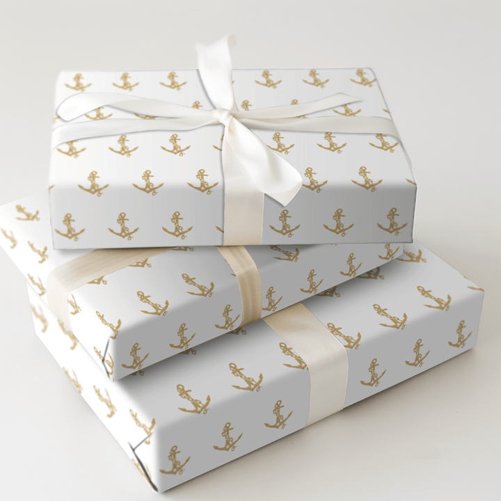 Anchored at Vanderbilt - Wrapping Paper - Aspen & Arlo
