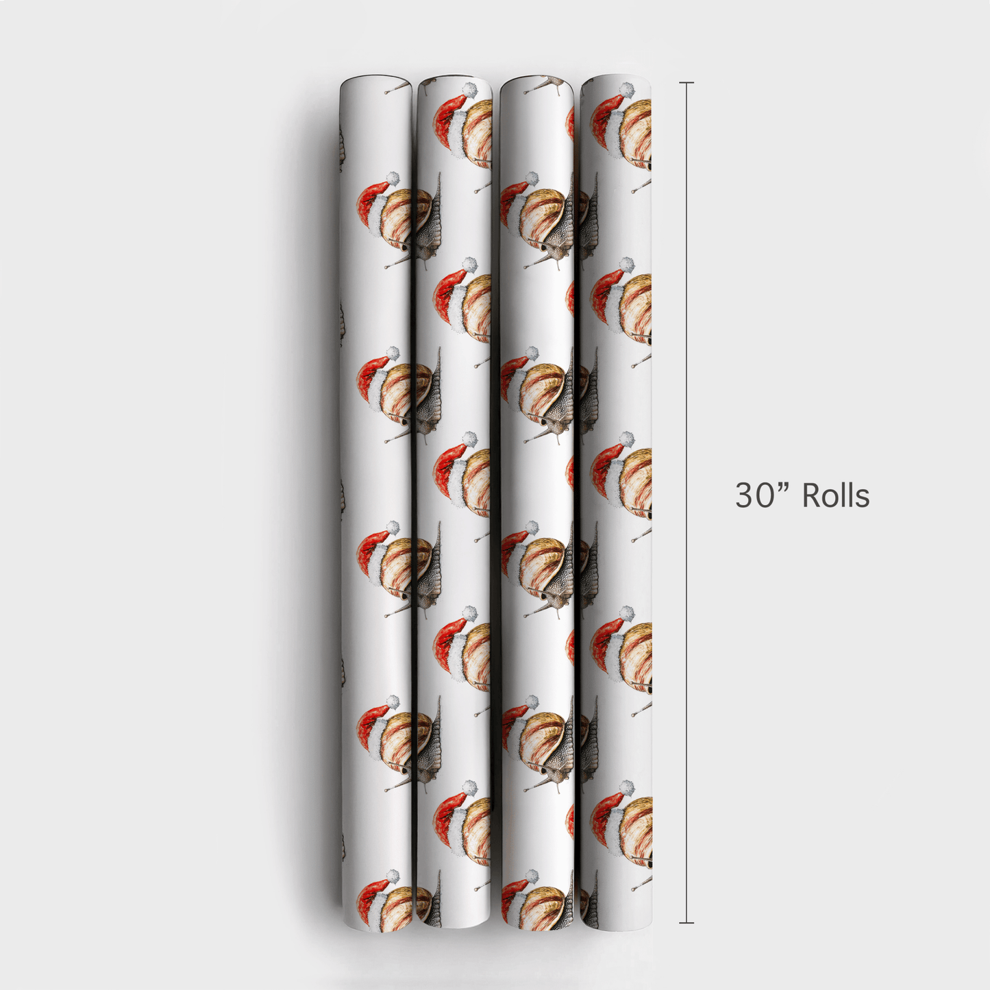Snail Holiday - Wrapping Paper - Aspen & Arlo