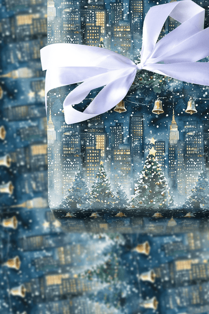 It's Christmas Time in the City - Wrapping Paper - Aspen & Arlo