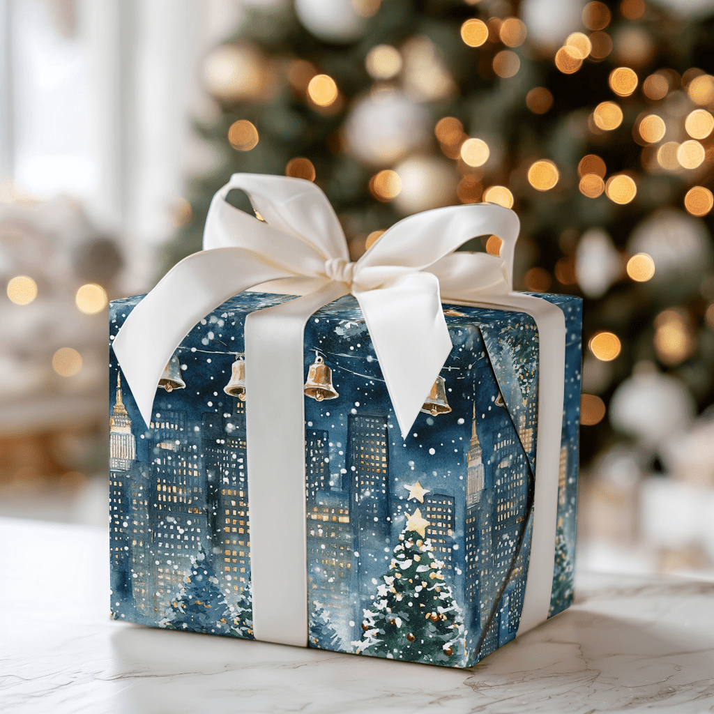 It's Christmas Time in the City - Wrapping Paper - Aspen & Arlo