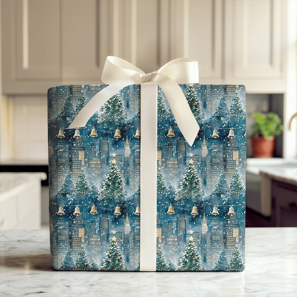 It's Christmas Time in the City - Wrapping Paper - Aspen & Arlo