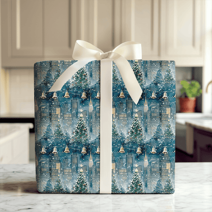 It's Christmas Time in the City - Wrapping Paper - Aspen & Arlo