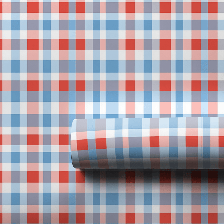 Checked Out - Wrapping Paper - Aspen & Arlo