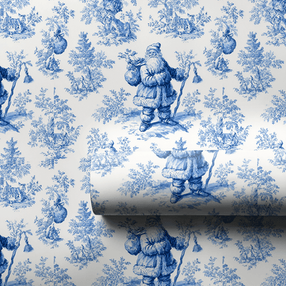 Jolly in Toile - Wrapping Paper - Aspen & Arlo