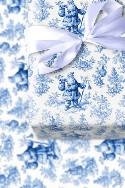 Jolly in Toile - Wrapping Paper - Aspen & Arlo