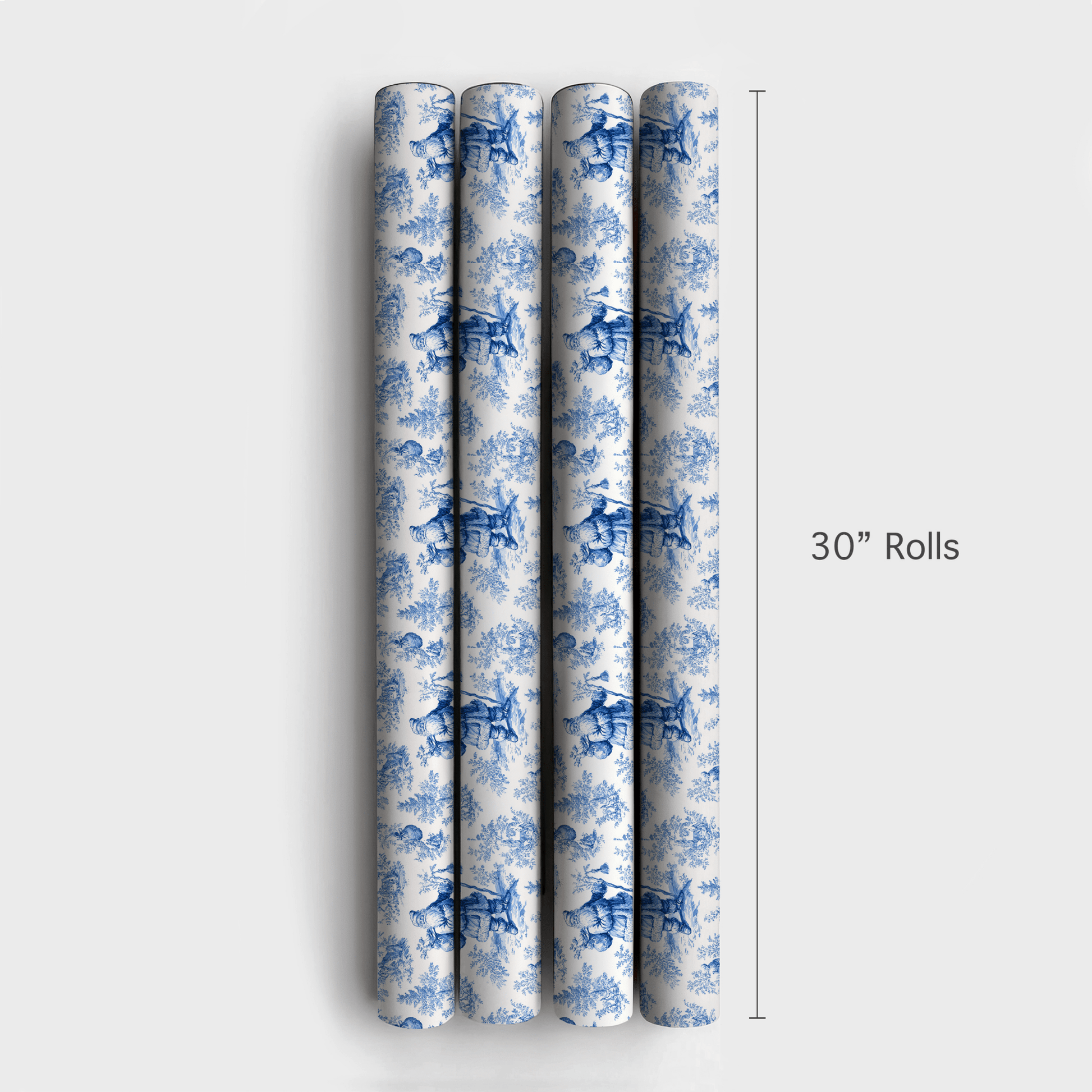 Jolly in Toile - Wrapping Paper - Aspen & Arlo