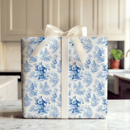 Jolly in Toile - Wrapping Paper - Aspen & Arlo