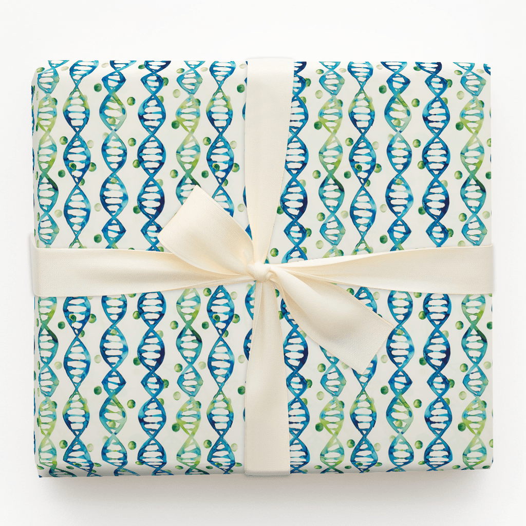 DNA Me a Favor - Wrapping Paper - Aspen & Arlo