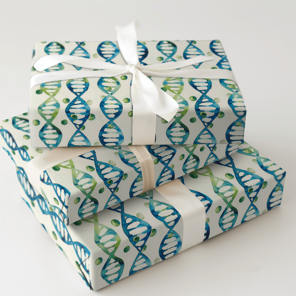 DNA Me a Favor - Wrapping Paper - Aspen & Arlo