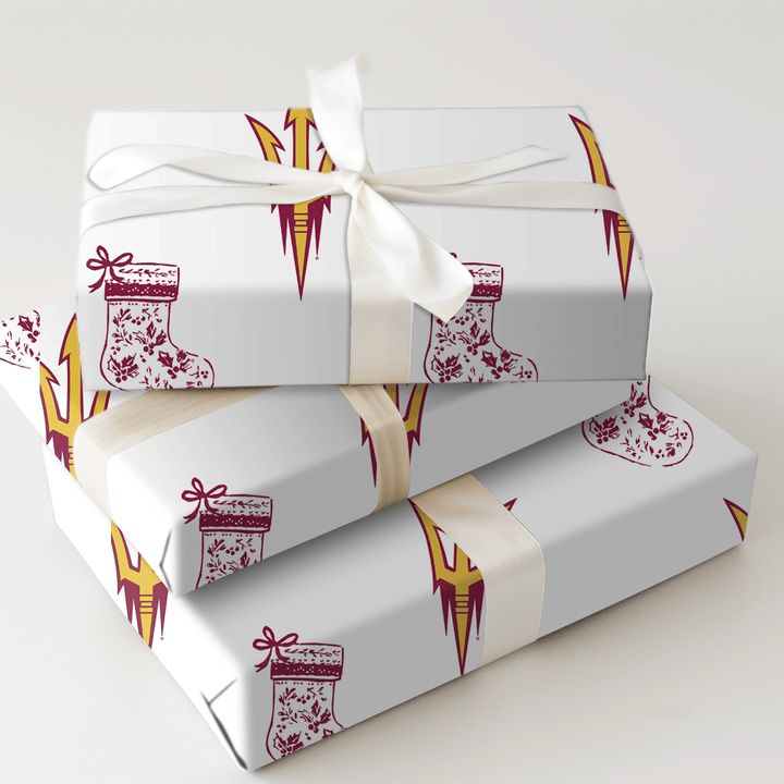 Arizona State Stocking - Wrapping Paper - Aspen & Arlo