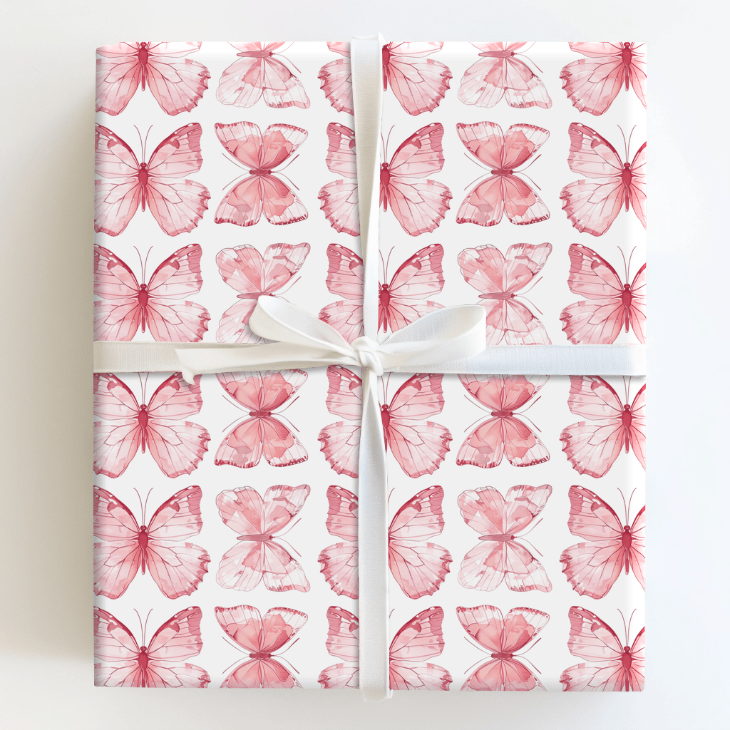 Flirty Flutters - Wrapping Paper - Aspen & Arlo