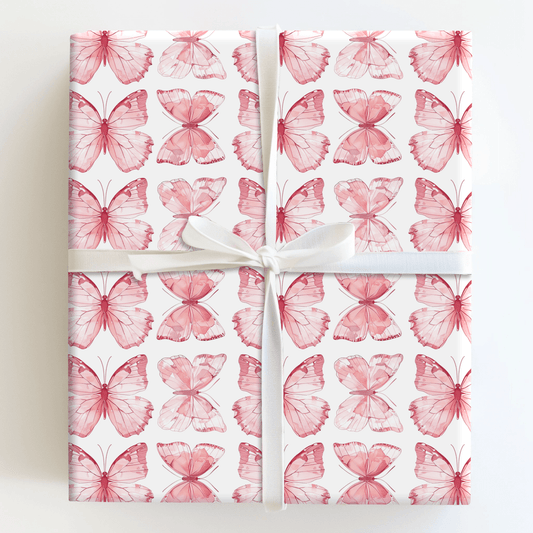 Flirty Flutters - Wrapping Paper - Aspen & Arlo