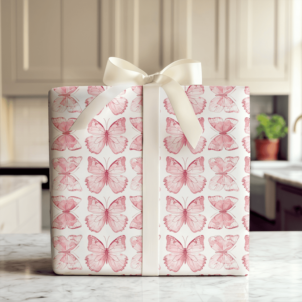 Flirty Flutters - Wrapping Paper - Aspen & Arlo