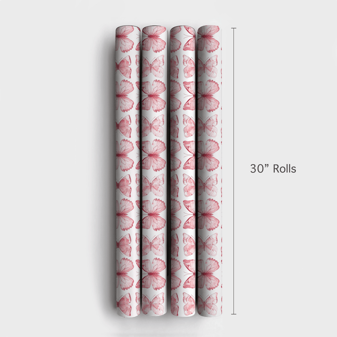 Flirty Flutters - Wrapping Paper - Aspen & Arlo