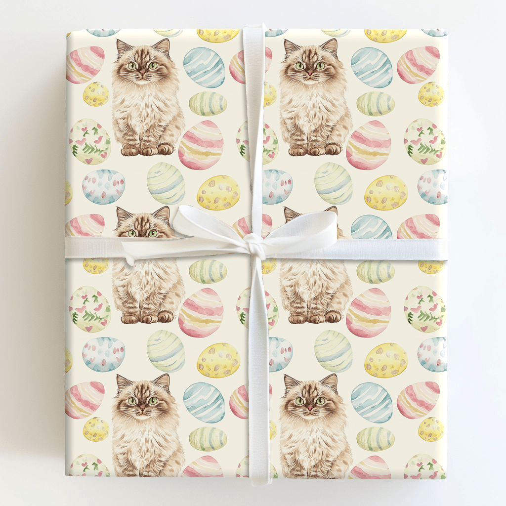 Easter Eggs with the Himalayan - Wrapping Paper - Aspen & Arlo