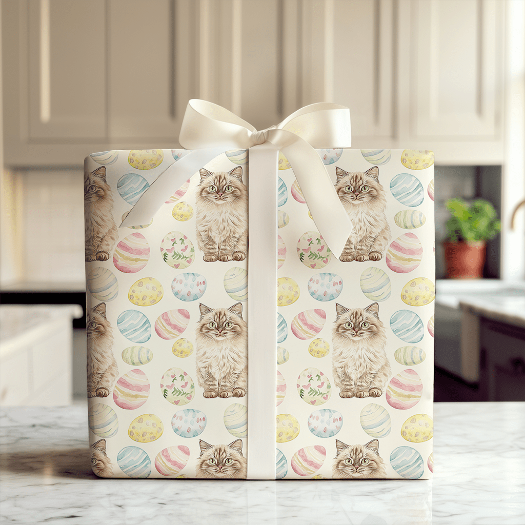 Easter Eggs with the Himalayan - Wrapping Paper - Aspen & Arlo