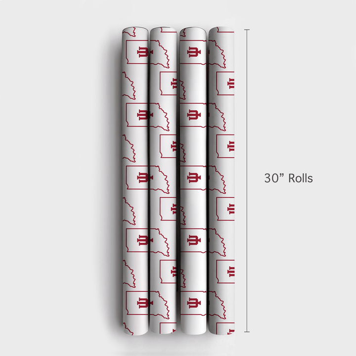 Indiana Strong - Wrapping Paper - Aspen & Arlo