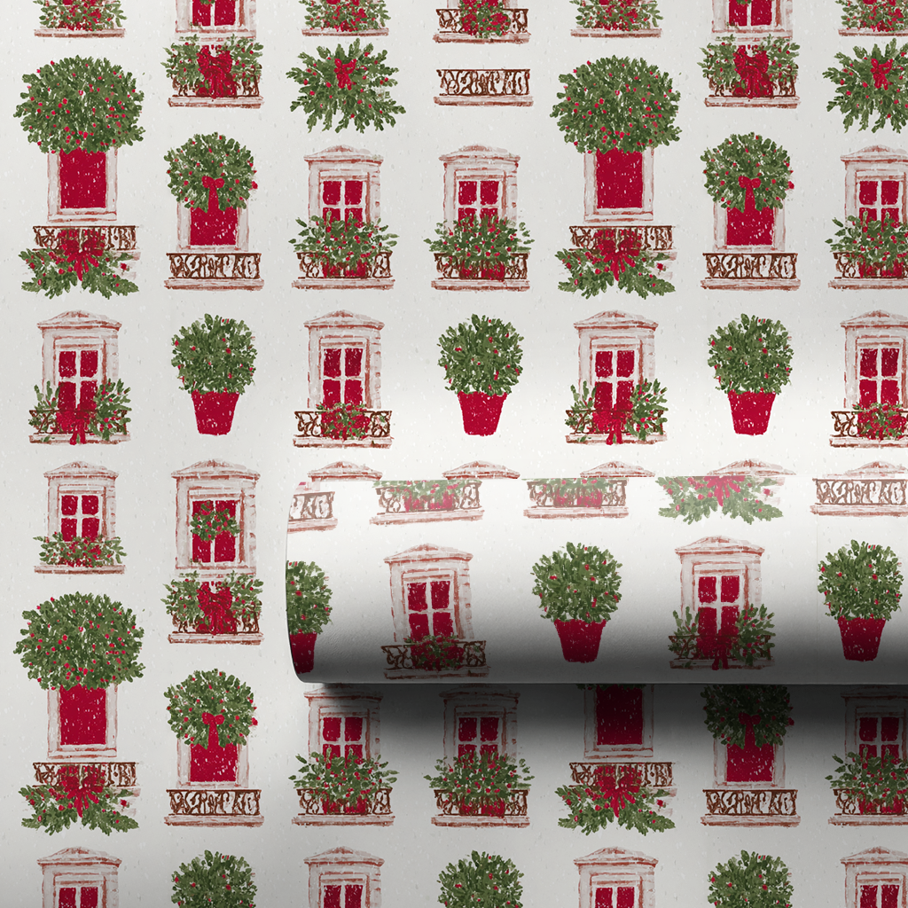 Ivory Topiary Balconies