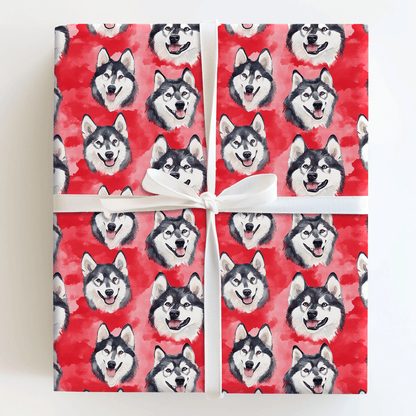 Cherry Dog - Wrapping Paper - Aspen & Arlo