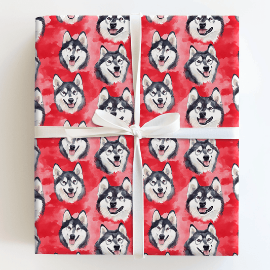 Cherry Dog - Wrapping Paper - Aspen & Arlo