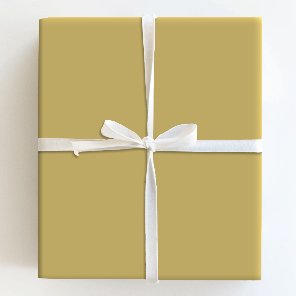 Spicy Mustard - Wrapping Paper - Aspen & Arlo