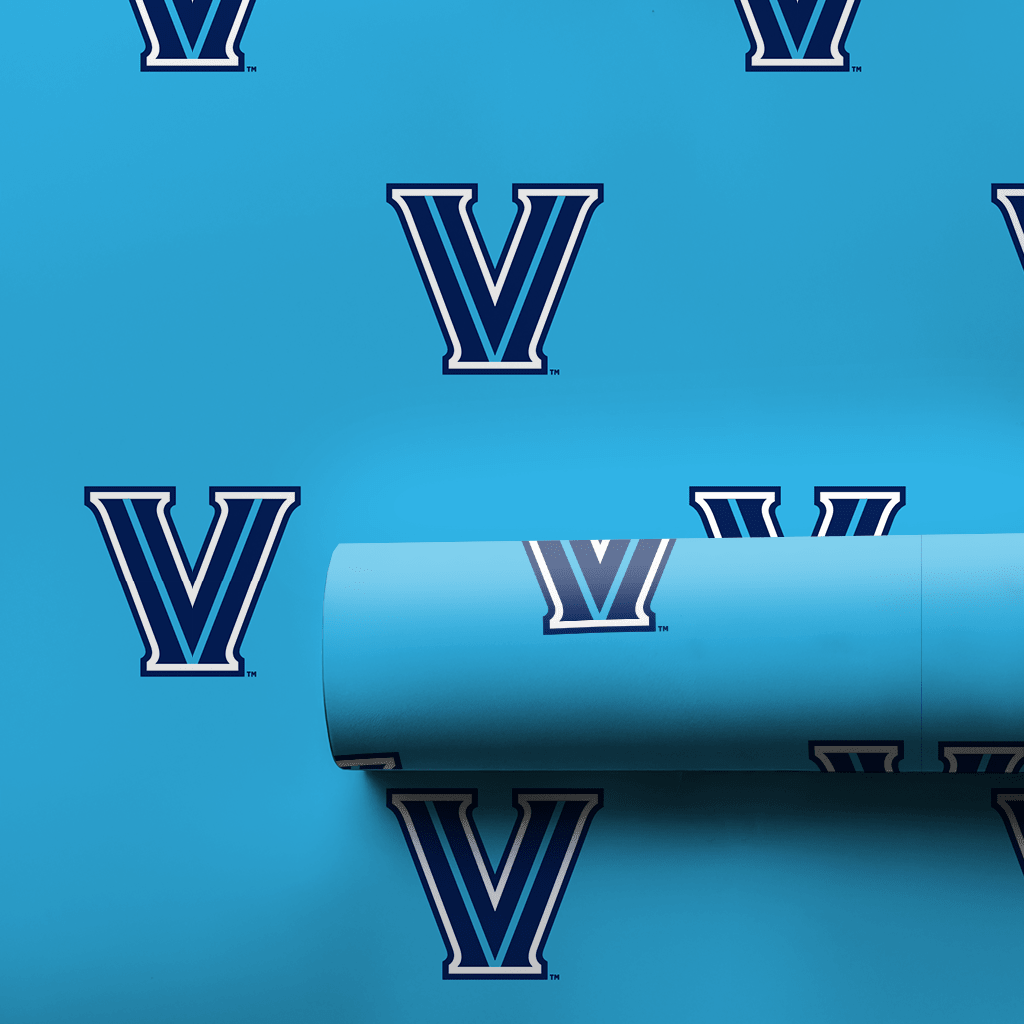 Villanova Blue - Wrapping Paper - Aspen & Arlo