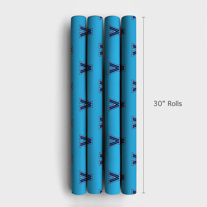 Villanova Blue - Wrapping Paper - Aspen & Arlo