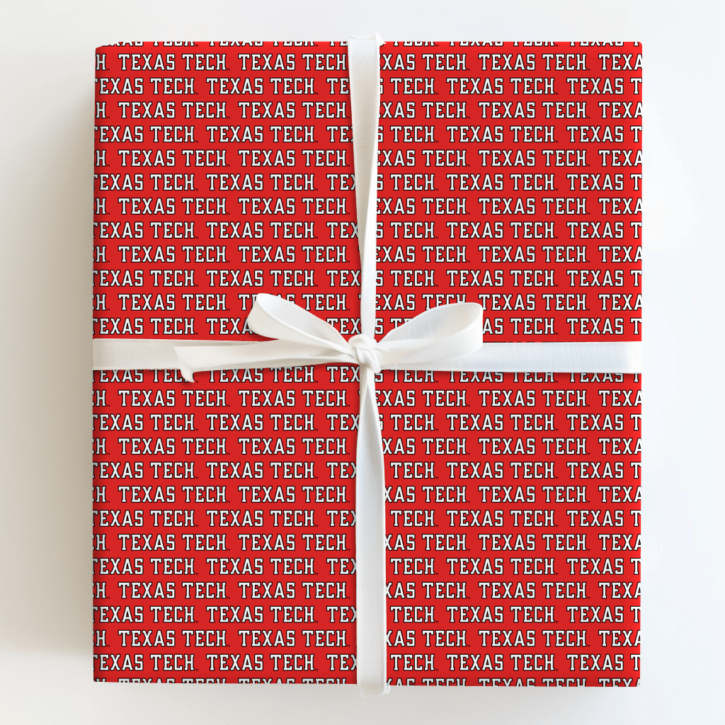 Texas Tech Standard - Wrapping Paper - Aspen & Arlo