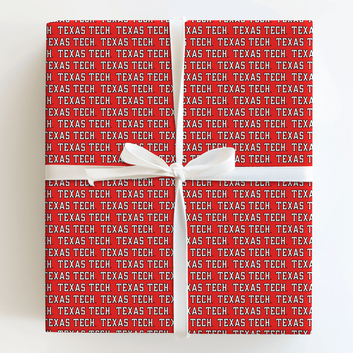 Texas Tech Standard - Wrapping Paper - Aspen & Arlo