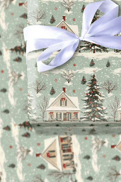 Home for the Holidays - Wrapping Paper - Aspen & Arlo