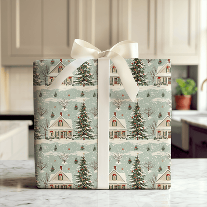 Home for the Holidays - Wrapping Paper - Aspen & Arlo