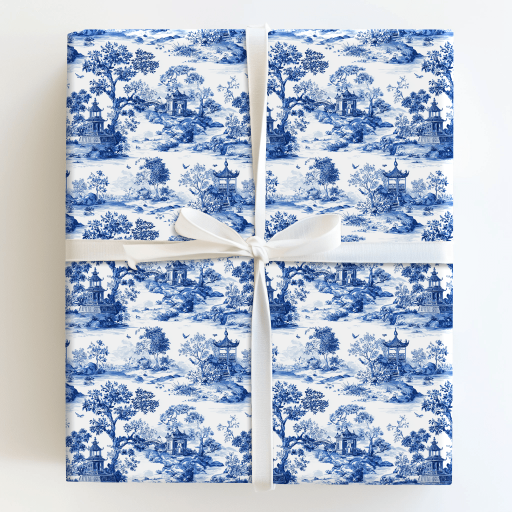 Myth of Blue - Wrapping Paper - Aspen & Arlo