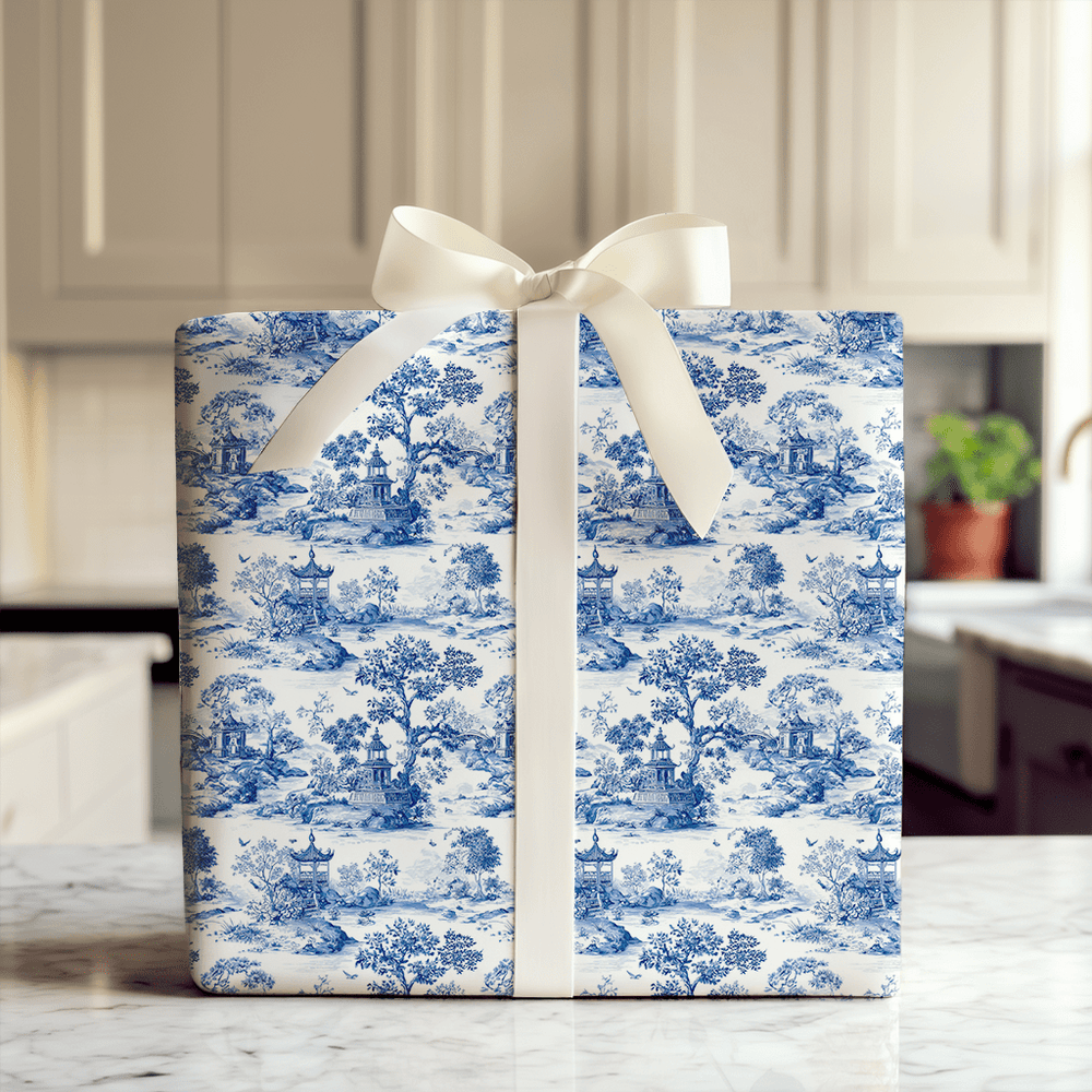 Myth of Blue - Wrapping Paper - Aspen & Arlo