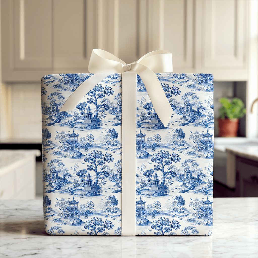 Myth of Blue - Wrapping Paper - Aspen & Arlo
