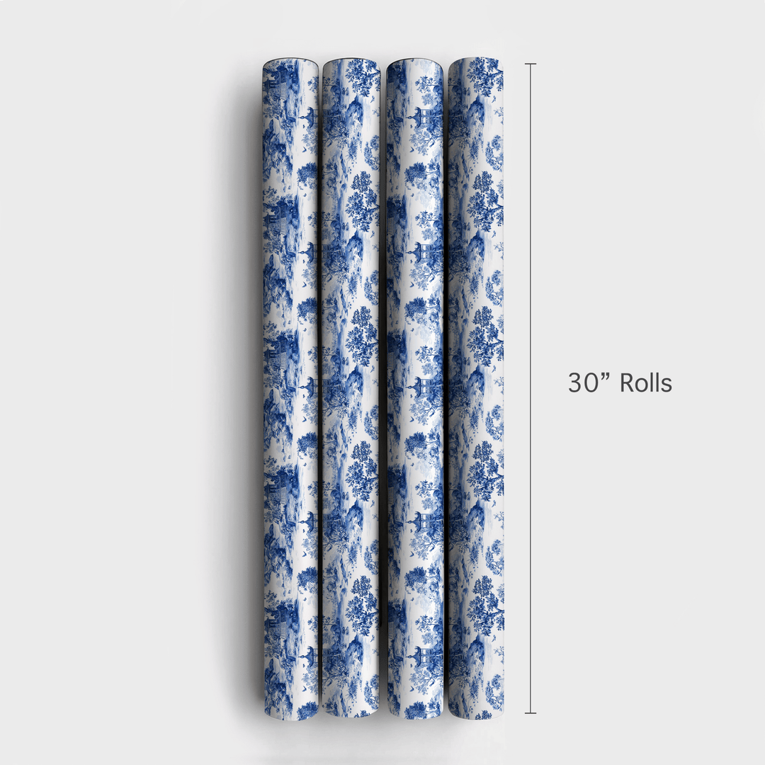 Myth of Blue - Wrapping Paper - Aspen & Arlo