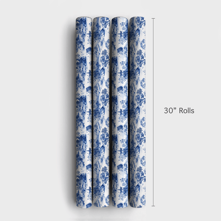 Myth of Blue - Wrapping Paper - Aspen & Arlo